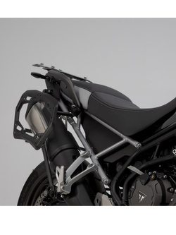 Zestaw: kufry boczne + stelaże EVO ABS ® Aero System Sw-Motech do Triumph Tiger 1050 (06-12) [pojemność: 2 x 25 L]