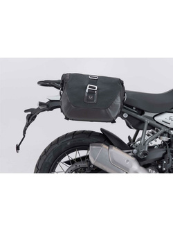 Zestaw sakw bocznych SW-Motech Legend Gear LC2/LC1 ze stelażami Royal Enfield Himalayan 450 (23-) brązowo-czarne