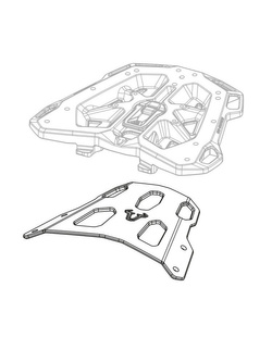 Stelaż centralny Street-Rack SW-MOTECH Honda X-ADV RH10 (20-)