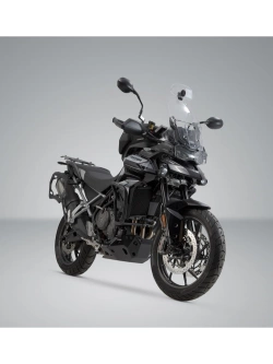 Zestaw: kufry boczne DUSC M i L + stelaże PRO SW-Motech Triumph Tiger 900 GT/ Pro/ Rally/ Pro (19-) [poj.: 33l + 41l]