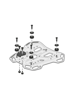 Stelaż centralny Adventure-Rack SW-Motech Moto Guzzi V85 TT Strada (24-)