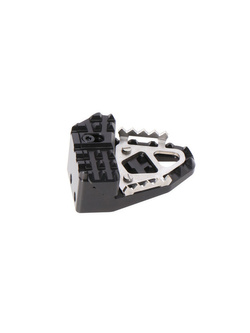 Poszerzenie pedału hamulca SW-MOTECH do Benelli TRK 502 X (18-) czarno-srebrne