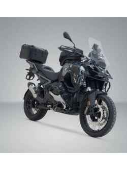 Zestaw: kufer centralny DUSC L + stelaż Adventure-rack SW-Motech BMW R 1300 GS (23-) [poj.: 41, do oryginalnego mocowania kufra górnego BMW]