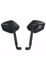 Lusterka motocyklowe krótkie Sw-Motech Sport na koniec kierownicy Harley Davidson Road Glide (24-) czarne