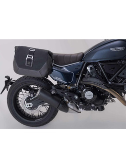 Zestaw sakw bocznych LEGEND GEAR LC2 Black Edition ze stelażami SW-MOTECH do Ducati Scrambler Icon / Nightshift / Full Throttle (23-) 