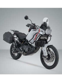 Zestaw: kufry boczne + stelaż PRO ABS ® Aero System Sw-Motech do Ducati DesertX (22-)/ Rally (23-)