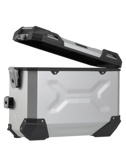 Zestaw: kufry boczne TRAX ADV + stelaże PRO 45/37 L Sw-Motech Honda X-ADV (20-) (pojemność 37 i 45 L) srebrne
