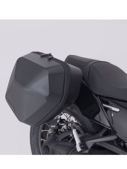 Zestaw: sakwa boczna Legend Gear LC1 Black Edition + stelaż SLC Sw-Motech BMW R 12/ S (24-) [pojemność: 9,8 L]