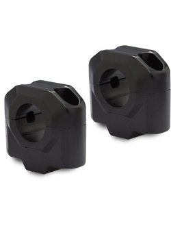 Zestaw podwyższający kierownicę SW-MOTECH Aprilia, Honda, Benelii, KTM, Suzuki, Yamaha (wybrane modele) [H: 30mm] czarny