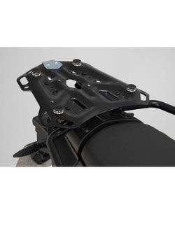 Zestaw: kufer centralny srebrny TRAX ADV + stelaż Street-rack SW-Motech BMW R 1250 R / RS (18-), R 1200 R / RS (14-18) [pojemność: 38 L]
