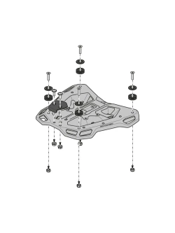 Stelaż centralny Street-Rack SW-Motech Yamaha Tracer 7/ GT RM55/ RM56 (25-)