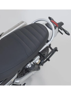 Zestaw: sakwa boczna Legend Gear LC2 + stelaż SLC SW-Motech Triumph Scrambler 1200 X (24-)/ XC (18-23)/ XE (18-) czarna [poj.: 13.5 l; na lewą stronę]
