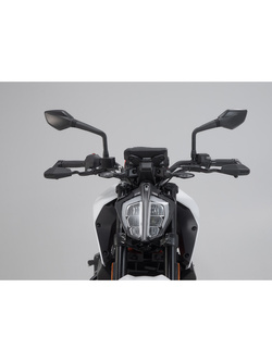 Osłony dźwigni z osłoną przed wiatrem Sw-Motech Honda GB 350 S (25-), KTM 390 Duke (16-), Duke 125 (23-), Ducati Monster 937/ 937+ (21-)/ SP (22-)