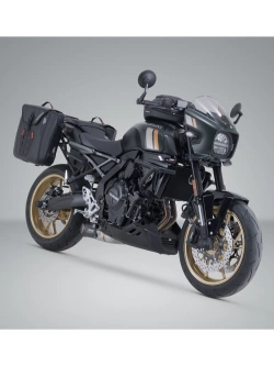 Sakwy motocyklowe wodoodporne SysBag WP M/M SW-Motech + stelaże SLC Suzuki GSX-8T/ TT (25-) [poj.: 2 x 17-23l]