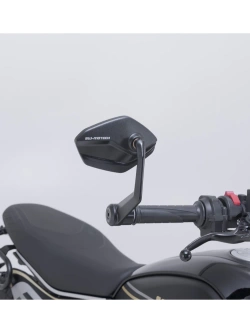 Lusterka na koniec kierownicy SW-Motech Ducati/ Suzuki (wybrane modele) czarne