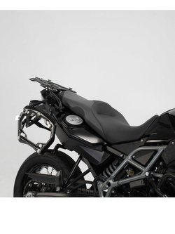 Zestaw: kufry boczne + stelaże TRAX ADV SW-MOTECH 37/45 L do motocykla BMW F 700 GS/ F 800 GS (08-18) [pojemność 37+ 45 L]
