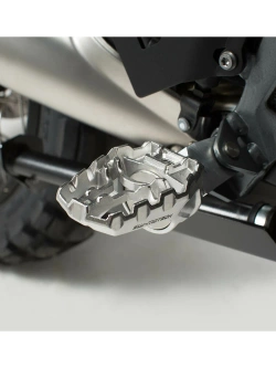 Podnóżki motocyklowe EVO SW-Motech BMW R 1300 GS Adventure (24-) srebrne