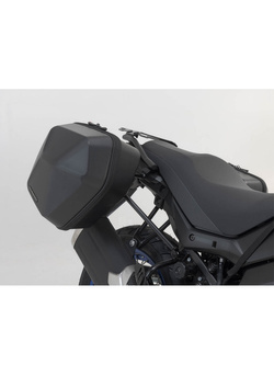 Zestaw: kufry boczne plastikowe Urban ABS + stelaże SLC SW MOTECH Suzuki DL 650 V-Strom / XT (16-) (pojemność: 2 x 16,5l)