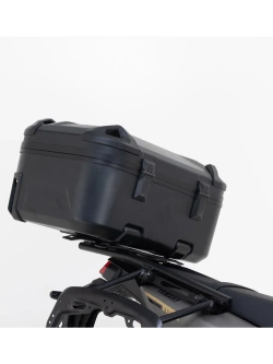 Zestaw: kufry boczne DUSC L + kufer centralny DUSC XL + stelaże PRO + stelaż Adventure-Rack SW-Motech Yamaha Tenere 700 (wybrane modele) [poj.: 1 x 55l + 2 x 41l]