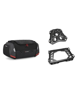 Zestaw: torba na tył Rackpack + stelaż Adventure-Rack SW-Motech Yamaha Tracer 9/ GT/ GT+ (24-) [poj.: 32,0-42,0 l]