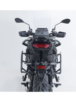 Zestaw: kufry boczne + kufer centralny TRAX ADV + stelaże SW-Motech Yamaha Tracer 9/ GT/ GT+ (24-) czarne