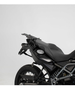 Zestaw: kufry boczne + stelaże TRAX ADV SW-MOTECH 37/45 L do motocykla BMW F 700 GS/ F 800 GS (08-18) [pojemność 37+ 45 L]