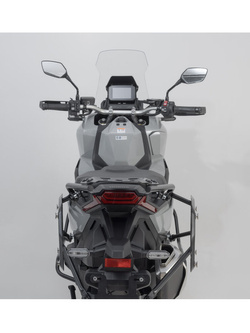 Zestaw: kufry boczne TRAX ADV + stelaże PRO 45/37 L Sw-Motech Honda X-ADV (20-) (pojemność 37 i 45 L) czarne
