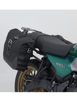 Zestaw sakw bocznych LEGEND GEAR LC2 ze stelażami SW-MOTECH do Kawasaki Z650 RS (21-) [pojemność: 2 x 13,5 L]