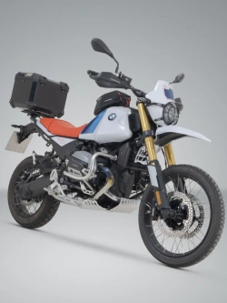 Zestaw: kufer centralny TRAX ADV + stelaż Street-rack SW-Motech BMW R12 G/ S (25-) czarny [poj.: 38l]