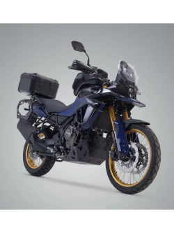 Zestaw: kufer centralny DUSC L + stelaż Adventure-rack SW-Motech Suzuki V-Strom 800/ DE (23-) [poj.: 41l]