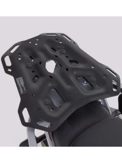 Zestaw: kufry boczne 37/45 + kufer centralny + stelaże TRAX ADV SW-Motech Moto Guzzi V85 TT (24-) czarne