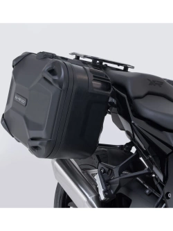 Zestaw: kufry boczne DUSC L + kufer centralny DUSC XL + stelaże SW-Motech BMW S 1000 XR (19-) [poj.: 1 x 55l + 2 x 41l]
