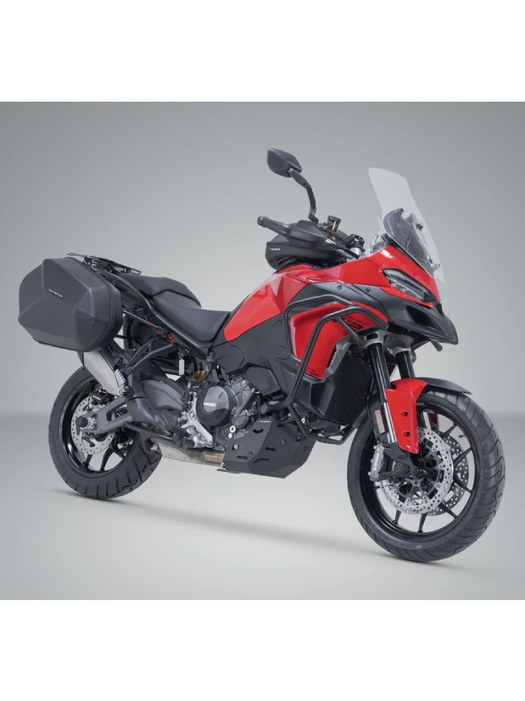 Zestaw: kufry boczne + stelaże ABS ® Aero System SW-Motech Ducati Multistrada V2/ S (12,13,14) (24-)