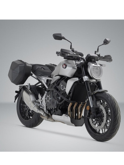Zestaw: kufry boczne plastikowe + stelaże URBAN ABS SW-MOTECH do Honda CB1000R (21-) [pojemność: 2 x 16,5l]