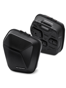 Zestaw: kufry boczne plastikowe Urban ABS + stelaże SLC Sw-Motech Kawasaki Eliminator 500 (23-) [pojemność: 2 x 16,5l]