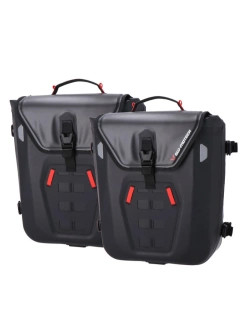 Sakwy motocyklowe wodoodporne SysBag WP M/M SW-Motech + stelaże SLC Suzuki GSX-8T/ TT (25-) [poj.: 2 x 17-23l]