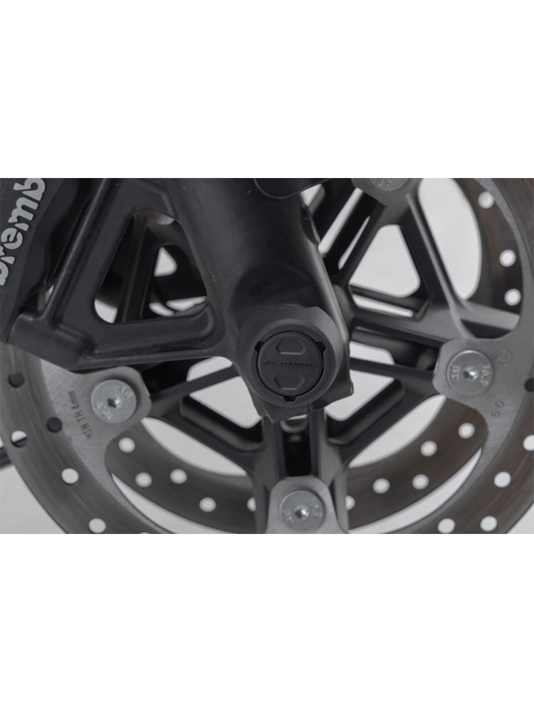 Slidery przedniego zawieszenia SW-MOTECH do Harley-Davidson Pan America 1250 (21-)/ ST (24-), Nightster 975 (22-), Nightster Special 975 (23-)