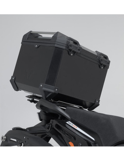 Zestaw: kufry boczne + kufer centralny TRAX ADV + stelaże SW-MOTECH do motocykla KTM 1290 Super Adventure / S / R (21-) czarne