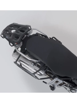 Zestaw: kufry boczne DUSC M i L + kufer centralny DUSC XL + stelaże SW-Motech BMW F 750 GS (17-)/ F 800 GS (24-)/ F 850 GS (17-) [do plastikowego bagażnika, poj.: 33 + 41 + 55l]
