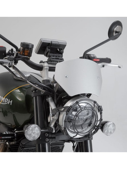 Szyba motocyklowa SW-MOTECH Triumph Scrambler 1200 XC / XE (19-)/ X (25-) szara