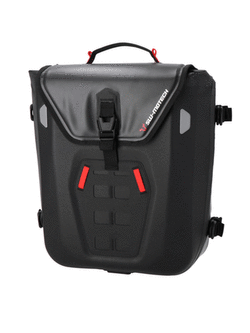Sakwy motocyklowe wodoodporne SysBag WP M/M SW-MOTECH + stelaże SLC Suzuki DL 650 V-Strom / XT (16-) (pojemność: 2 x 17-23L)