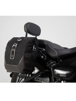 Zestaw sakw bocznych Legend Gear 13,5/13,5 l i stelaży SLC SW-MOTECH Honda (wybrane modele) czarno-brązowych
