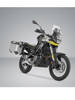 Zestaw: kufry boczne TRAX ADV + stelaże PRO 45/37 L Sw-Motech Aprilia Tuareg 660 (21-) (pojemność 37 i 45 L) srebrne