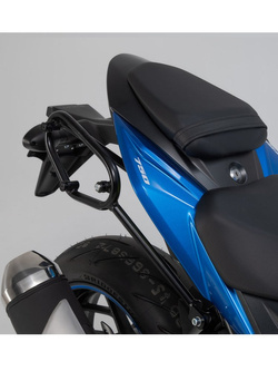 Zestaw: kufry boczne plastikowe Urban ABS + stelaże SLC SW-MOTECH SUZUKI GSX-S 750 WC50/51/52 (16-) [pojemność: 2 x 16,5l]