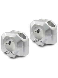 Zestaw podwyższający kierownicę SW-Motech Aprilia, Honda, Suzuki, Yamaha, KTM (wybrane modele) [H: 20mm]