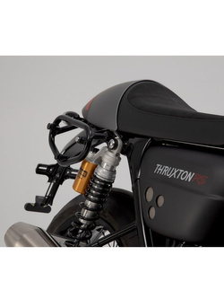 Zestaw sakw bocznych LEGEND GEAR LC1 ze stelażami SLC SW-MOTECH Triumph Thruxton RS (19-) [pojemność: 2 x 9,8 L] czarnych