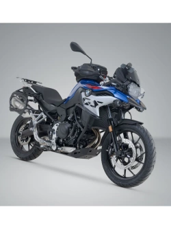 Zestaw: kufry boczne DUSC M i L + kufer centralny DUSC XL + stelaże SW-Motech BMW F 750 GS (17-)/ F 800 GS (24-)/ F 850 GS (17-) [poj.: 33 + 41 + 55l]