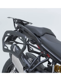 Zestaw: kufry boczne + stelaże PRO TRAX ADV SW-Motech Ducati Multistrada V2/ S (24-) czarne [poj.: 2 x 37 L]