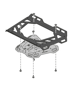 Stelaż centralny Street-Rack SW-MOTECH Kawasaki Z650 RS (21-)