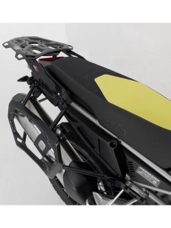 Zestaw: kufry boczne DUSC M i L + kufer centralny DUSC XL + stelaże SW-Motech Aprilia Tuareg 660 (21-) [poj.: 33 + 41 + 55l]